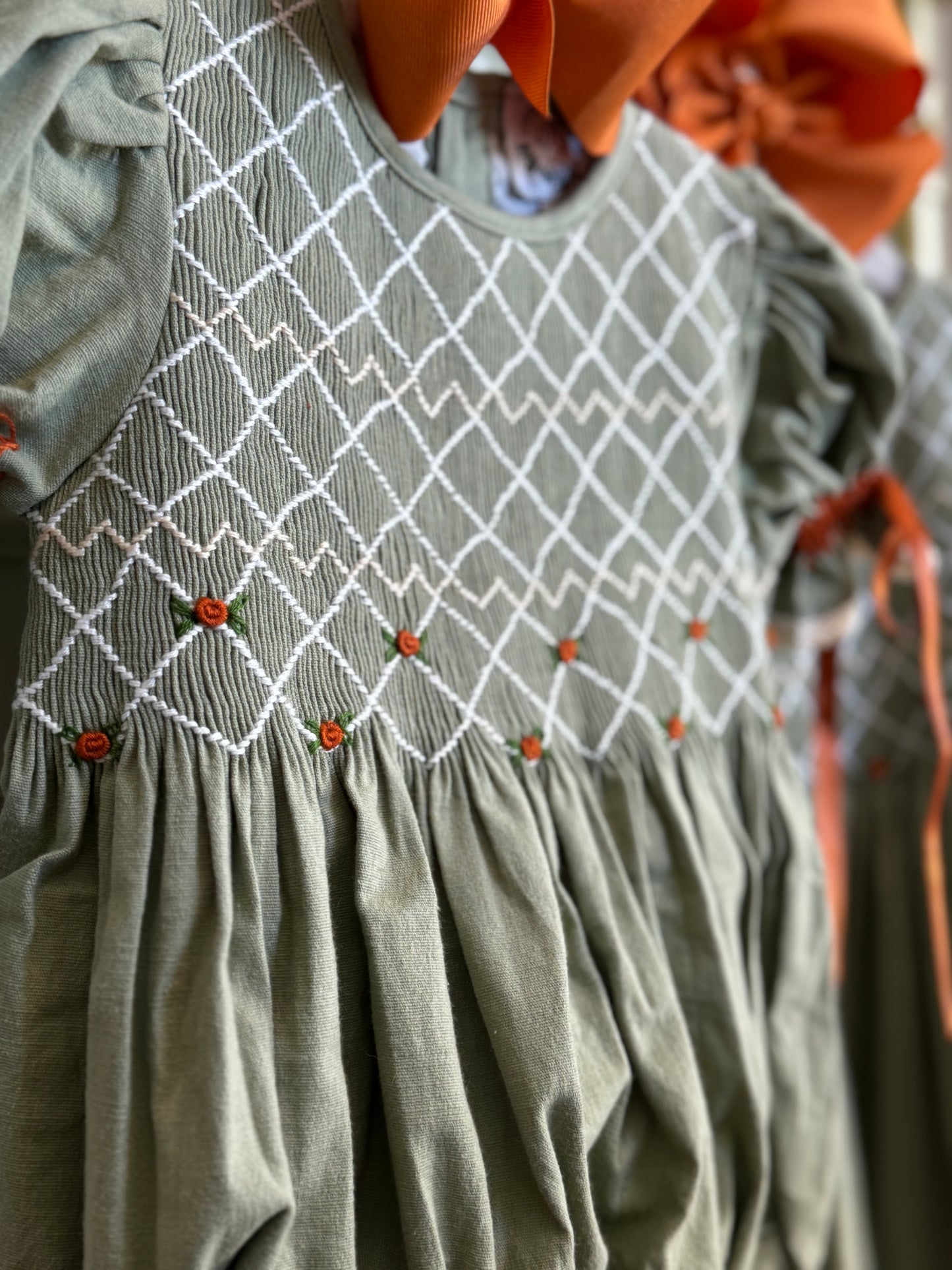 Olive Heirloom Girl Bubble