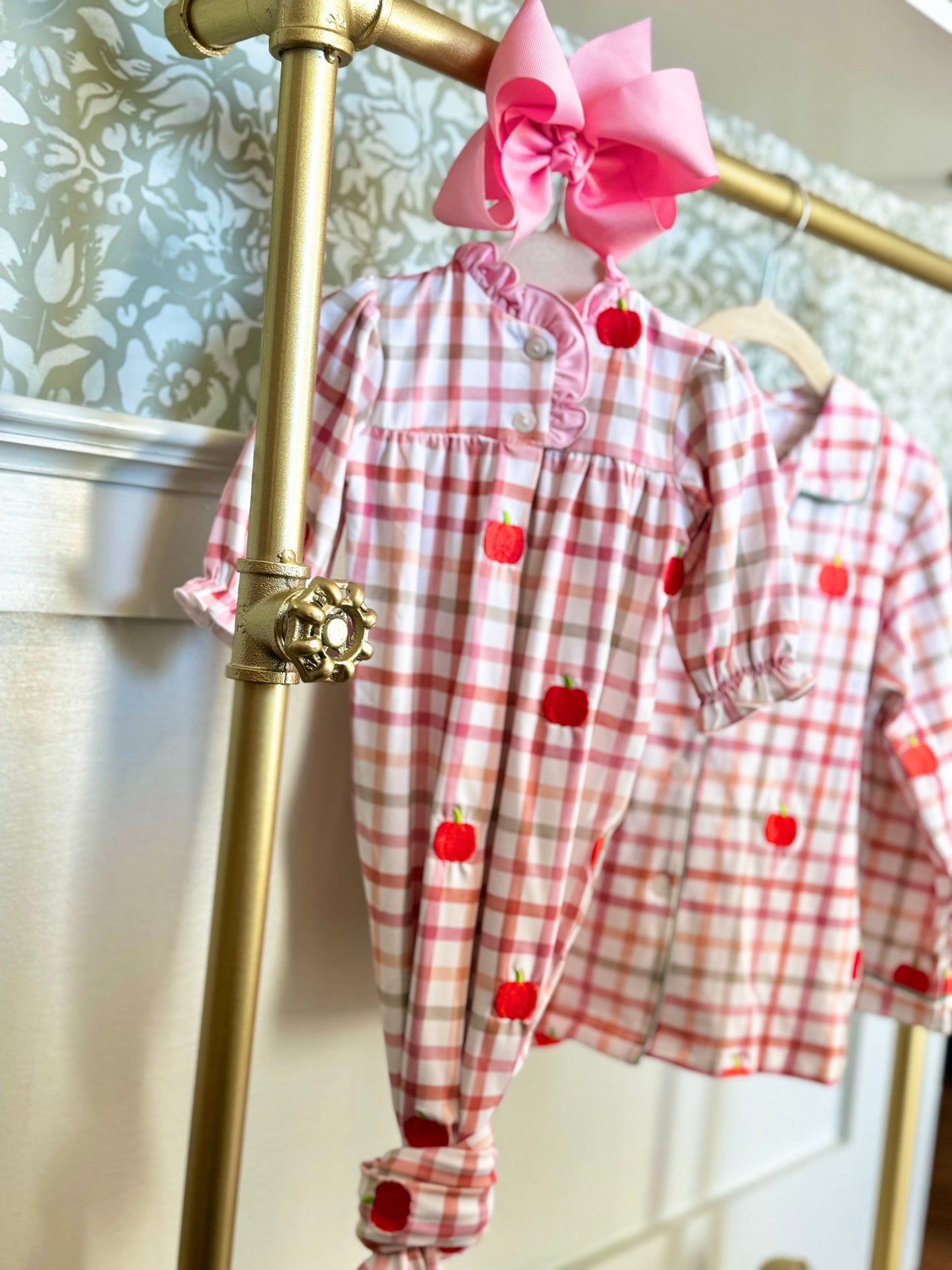 Pumpkin Dreams Baby Gown