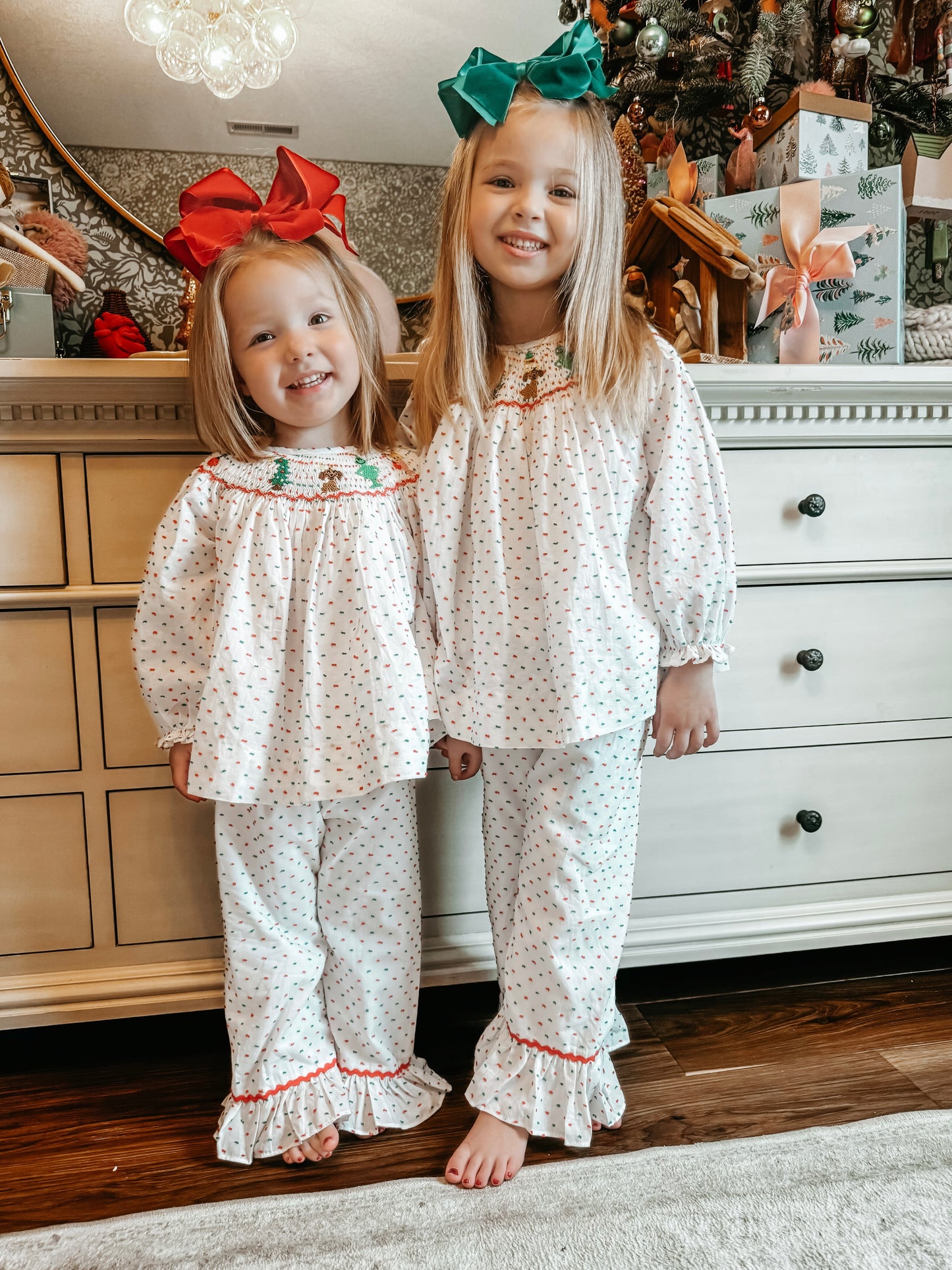 Where are you Christmas Girl Pant Set