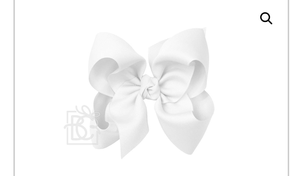 5.5” Signature Grossgrain Bow