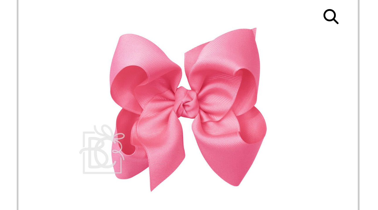 4.5” Signature Grossgrain Bow