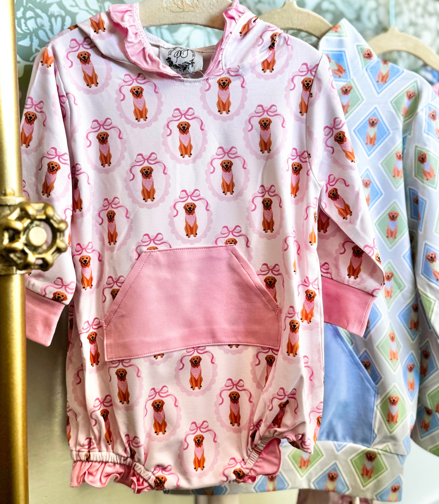 Puppies in Pink Girl Bubble