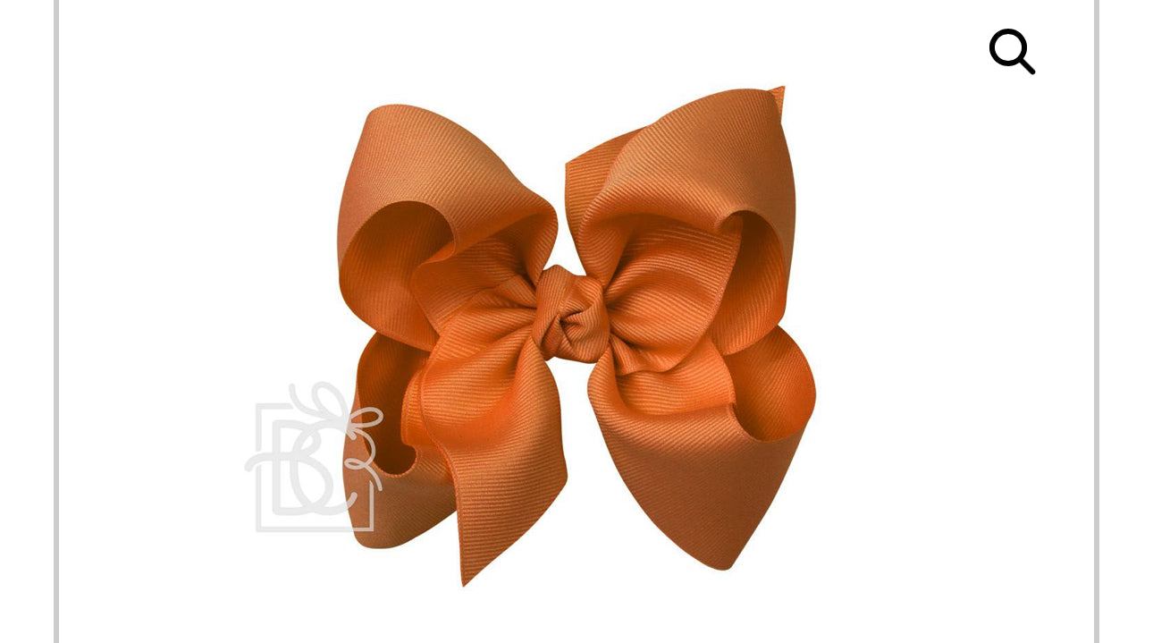 4.5” Signature Grossgrain Bow
