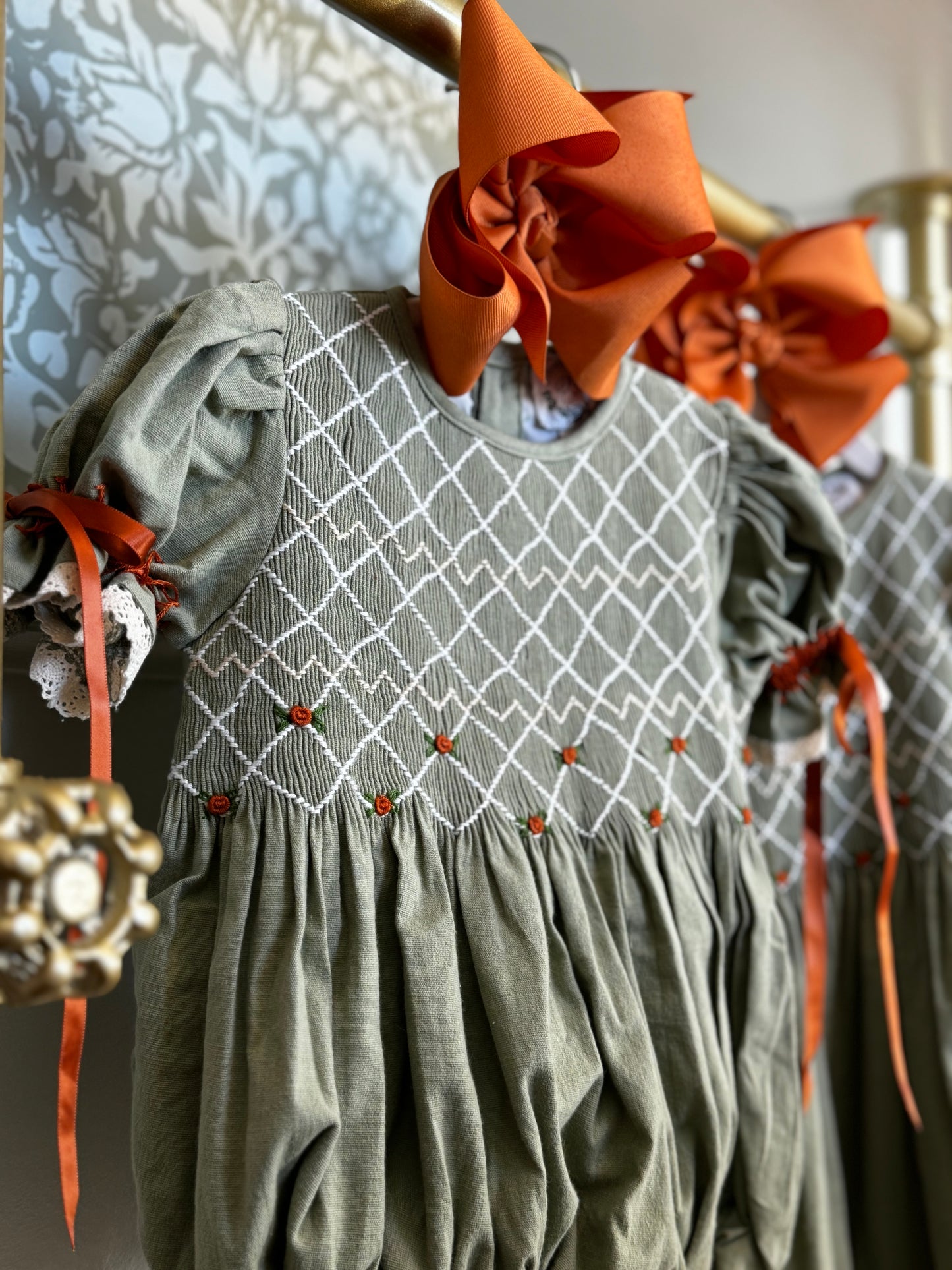 Olive Heirloom Girl Bubble