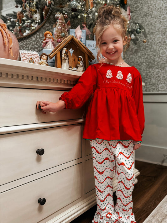 Oh, Christmas Tree? Pant set outfits