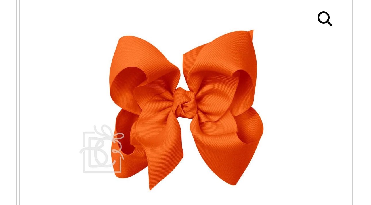 4.5” Signature Grossgrain Bow