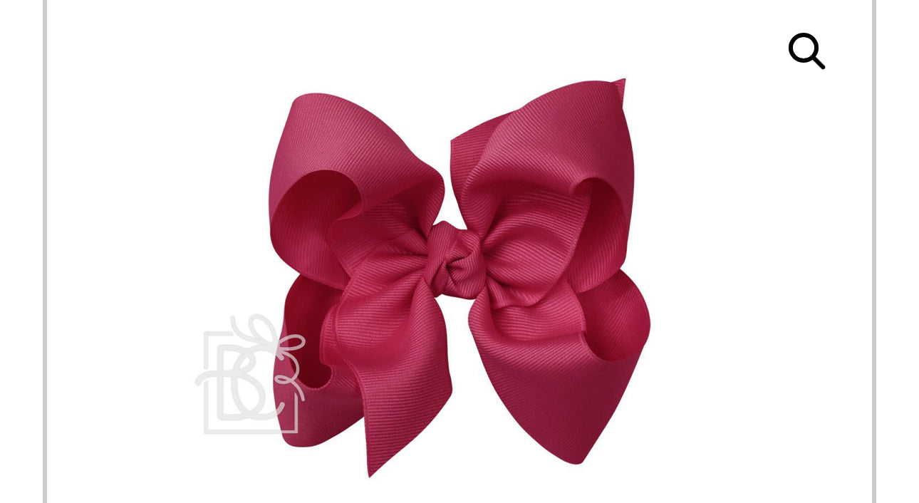 5.5” Signature Grossgrain Bow