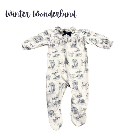 Winter Wonderland Girls Footie