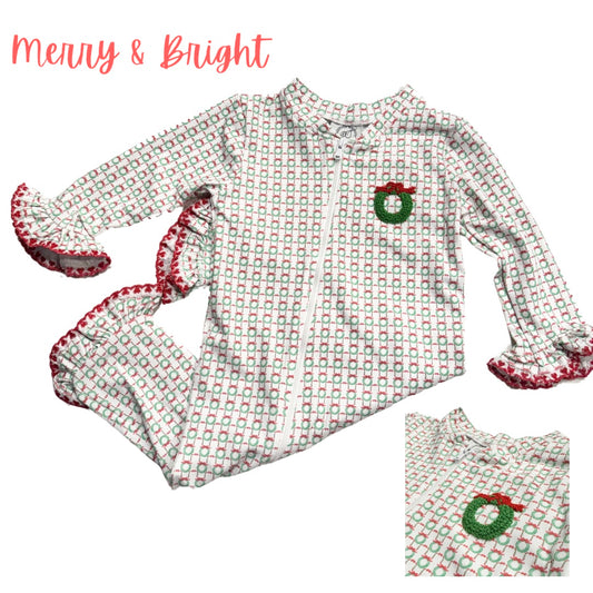 Merry & Bright Collection Girls Sleeper